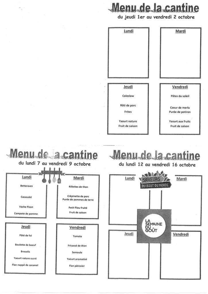 CANTINE - Saint-pierre-en-port